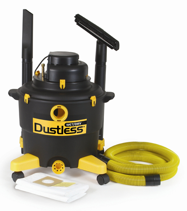 "Dustless" Wet/Dry & Drywall Vacuum" in CT Blakeslee Wood Pellets