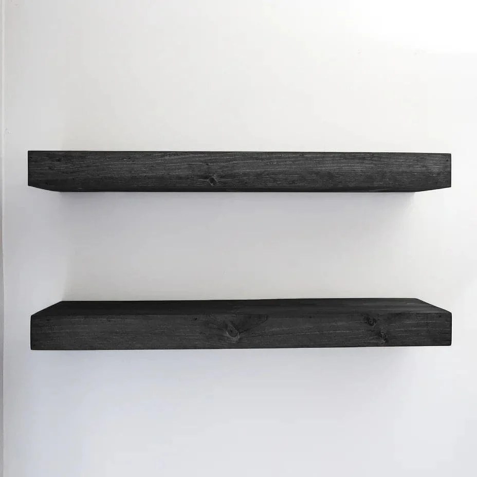 Modern 3" Thick Floating Shelves WoodPlank