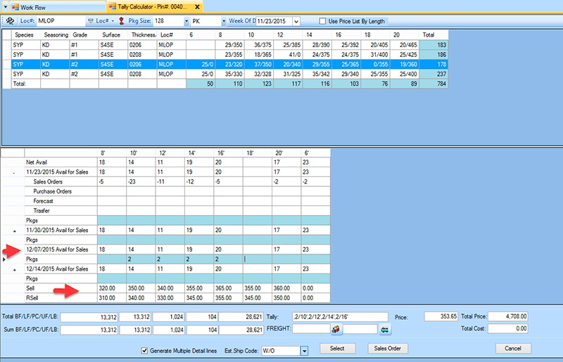 Lumber Industry ERP Software WoodPro Software