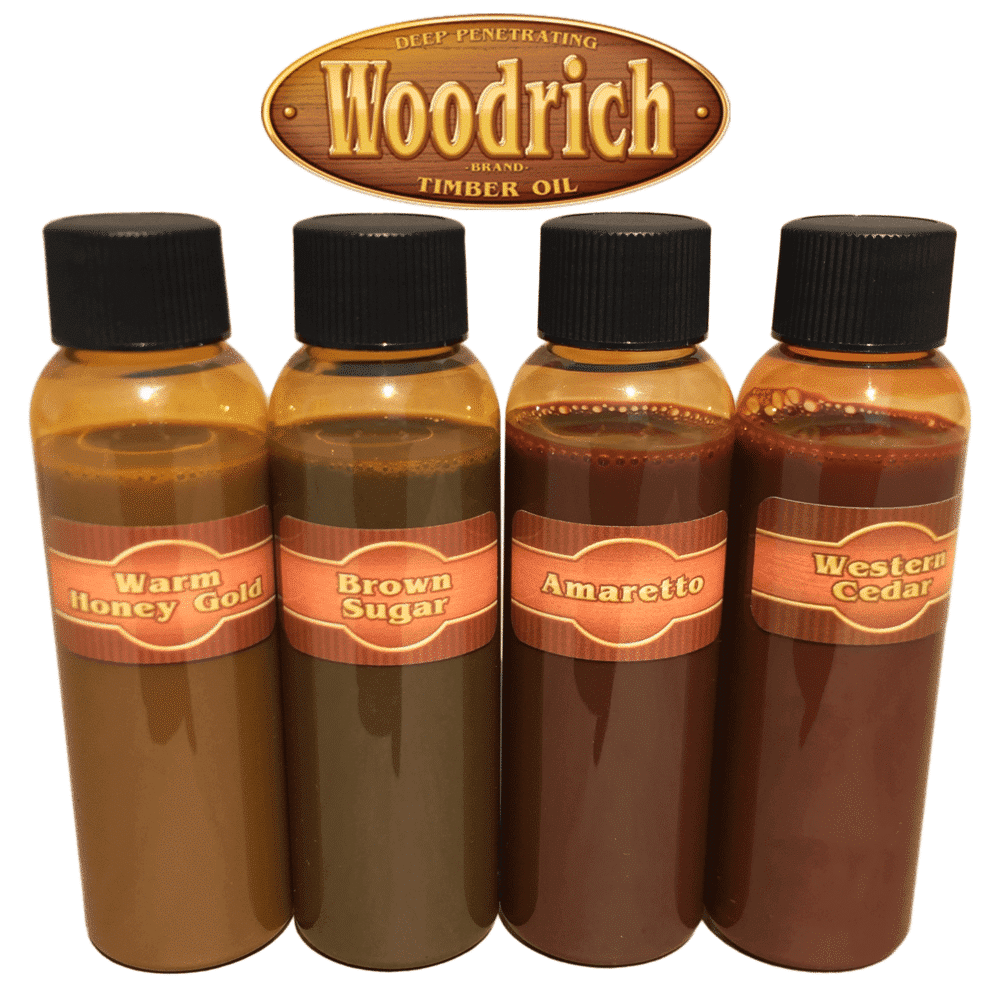 Deep Timber Oil Sample Color Kit Woodrich Brand