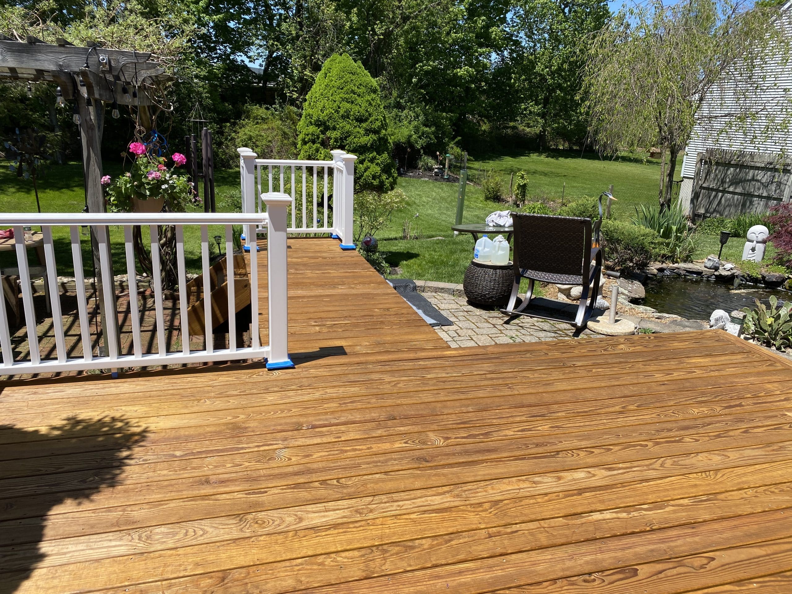 EFC38 Woodrich cleaners, Deck stain, Wood stain, Timber oil stain