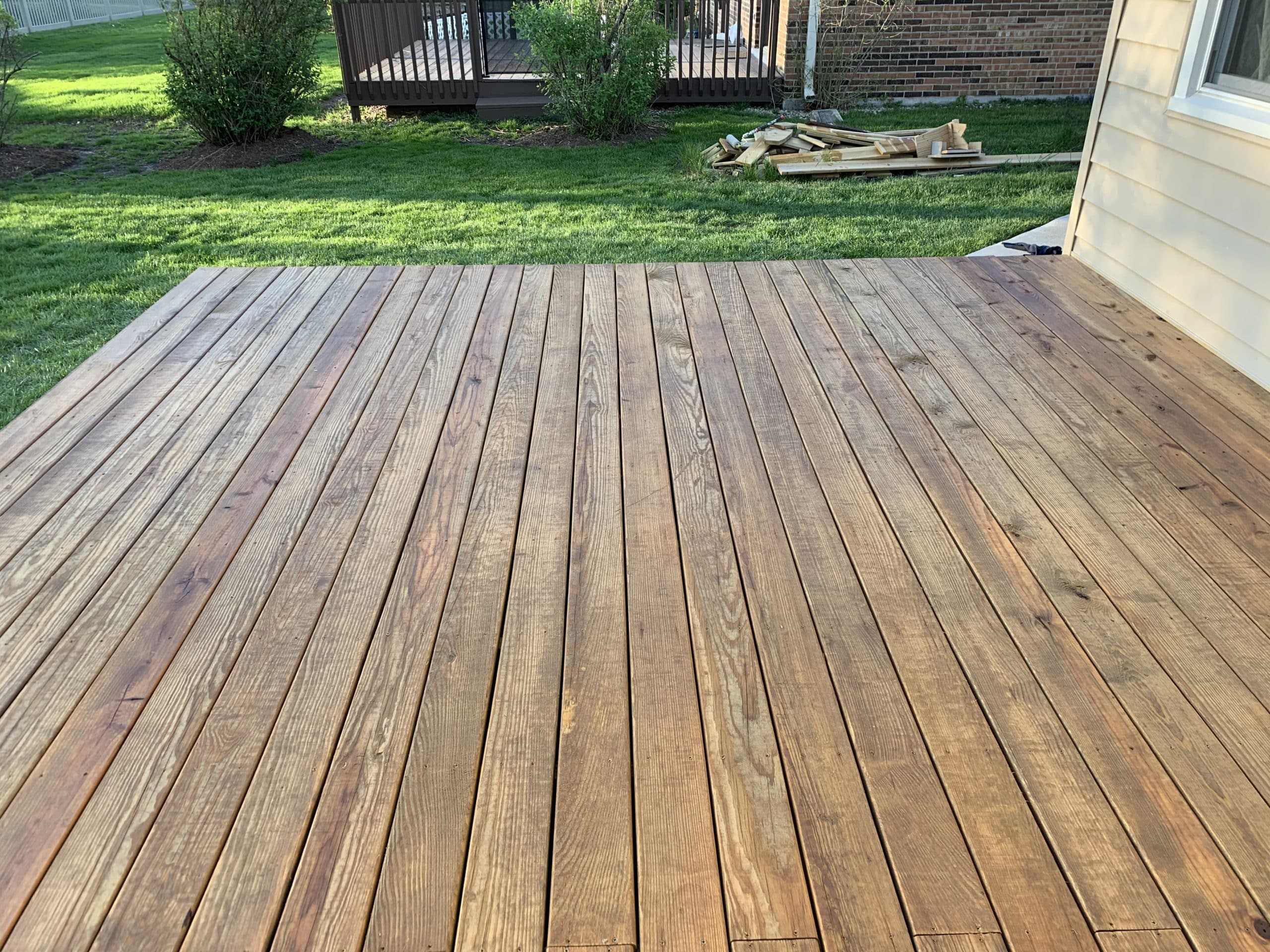 Timber Oil Brown Sugar Woodrich cleaners, Deck stain, Wood stain