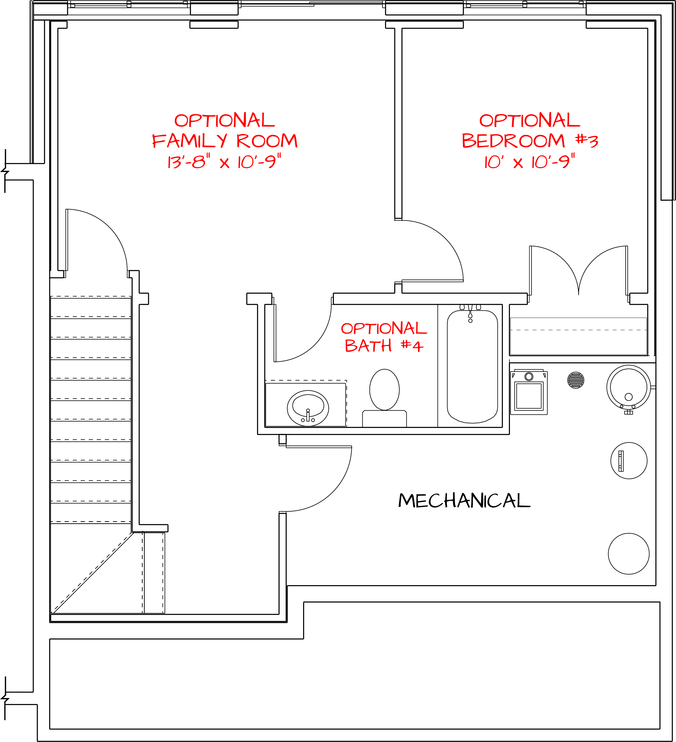 Juniper Floor Plan Woods Builders
