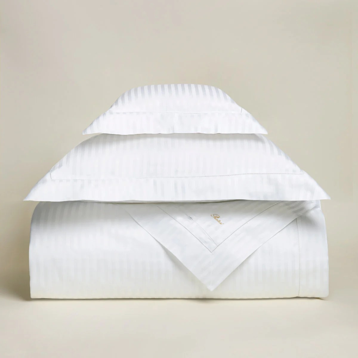 'Raso Rigato' Bed Linen Collection by Pratesi Woods Fine Linens