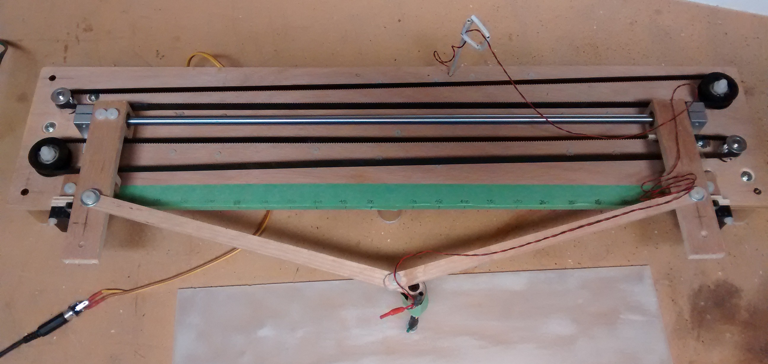 Light Writer Clock WoodUino ca