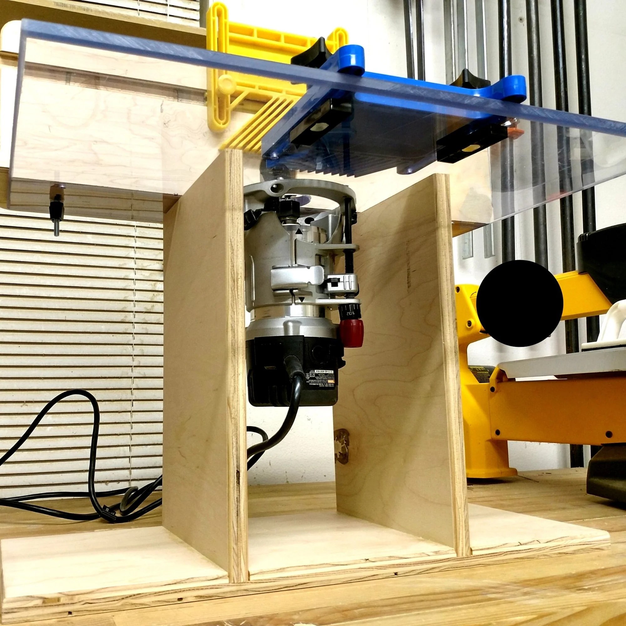 Benchtop Router Table Wood Shop Essentials