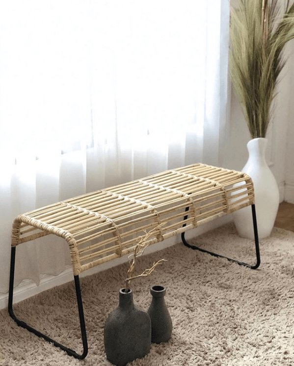 Rattan Bench Woodsluck