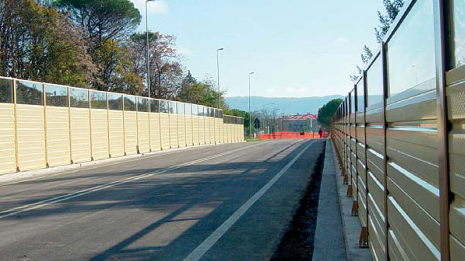 TECNOWOOD Barriere antirumore in legno Wood Solutions