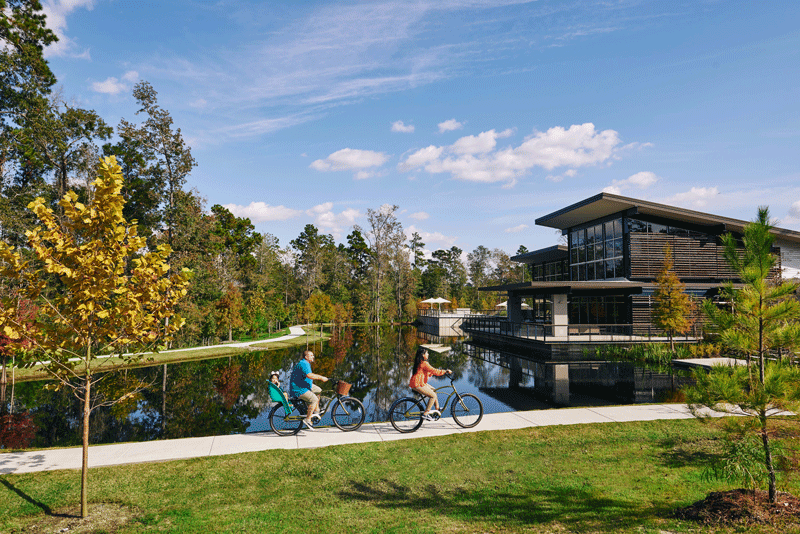 Hike & Bike Trails Woodson's Reserve Spring, Texas