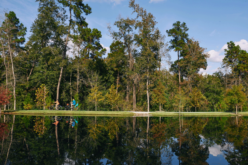 Hike & Bike Trails Woodson's Reserve Spring, Texas