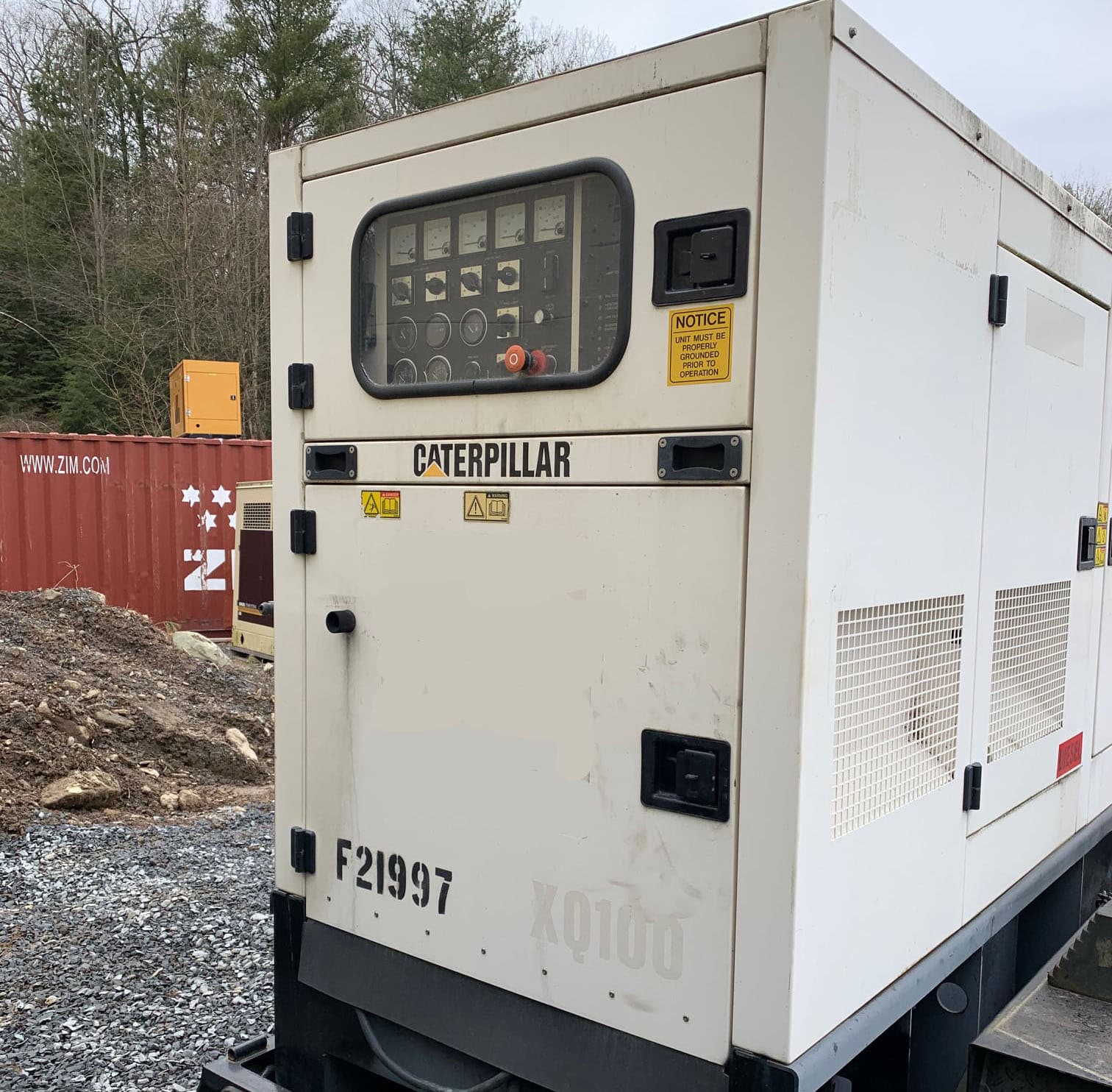 Used 100 kW CAT XQ1004 Portable Diesel Generator Woodstock Power