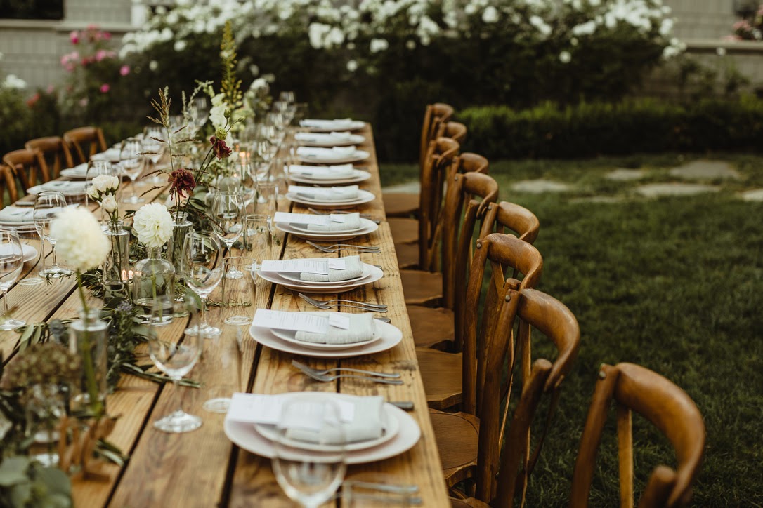 Wood Table Rentals in San Diego, Los Angeles and Orange County Wood