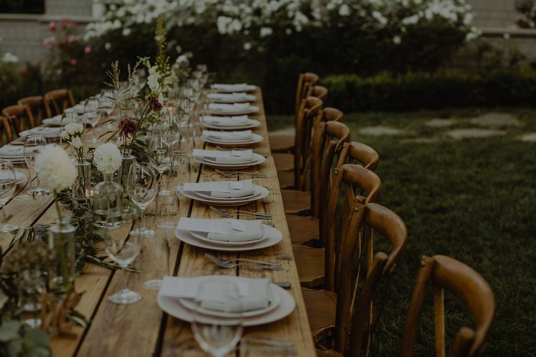 Wooden Table Rentals in San Diego, Los Angeles and Santa Barbara Wood