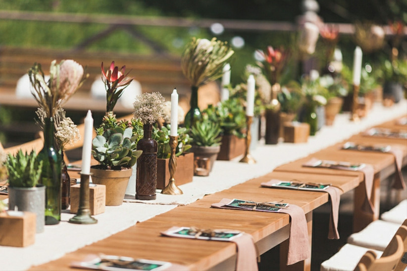 Wood Table Rentals in San Diego, Los Angeles and Orange County Wood