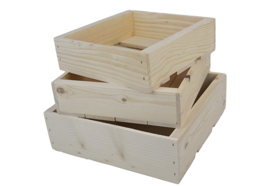 3 Piece Wooden Nesting Boxes FREE SHIPPING Poole & Sons, Inc.