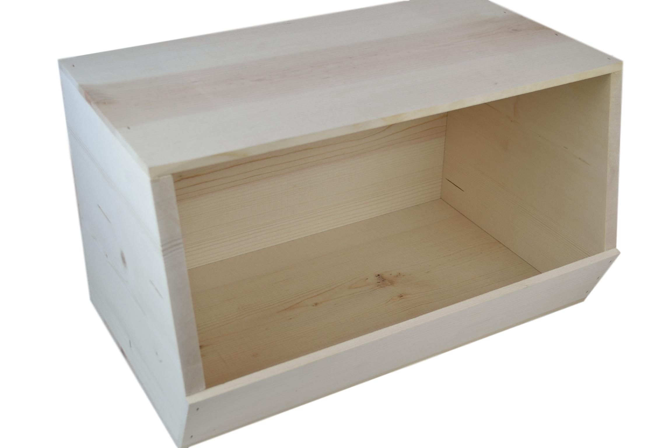 Wooden Stackable Storage Bin Poole & Sons, Inc.