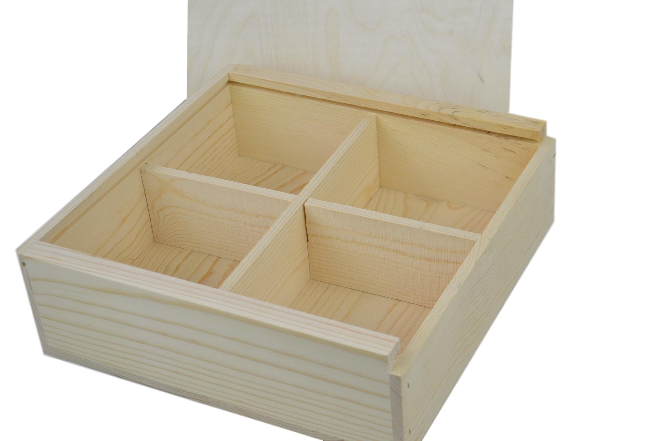 Wooden Swag Box Divided Poole & Sons, Inc.