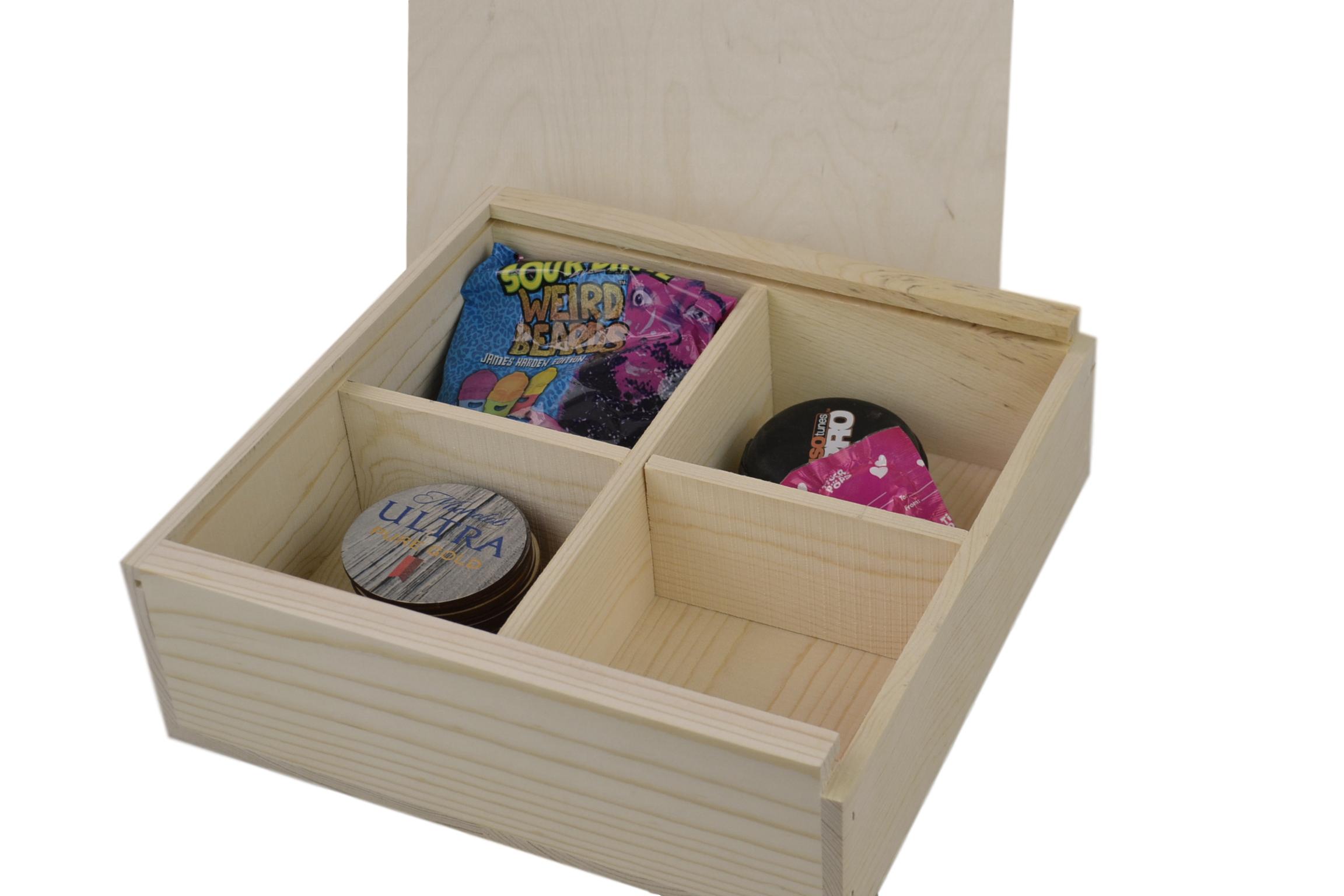 Wooden Swag Box Divided Poole & Sons, Inc.