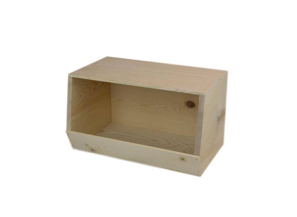 Wooden Stackable Storage Bin Poole & Sons, Inc.