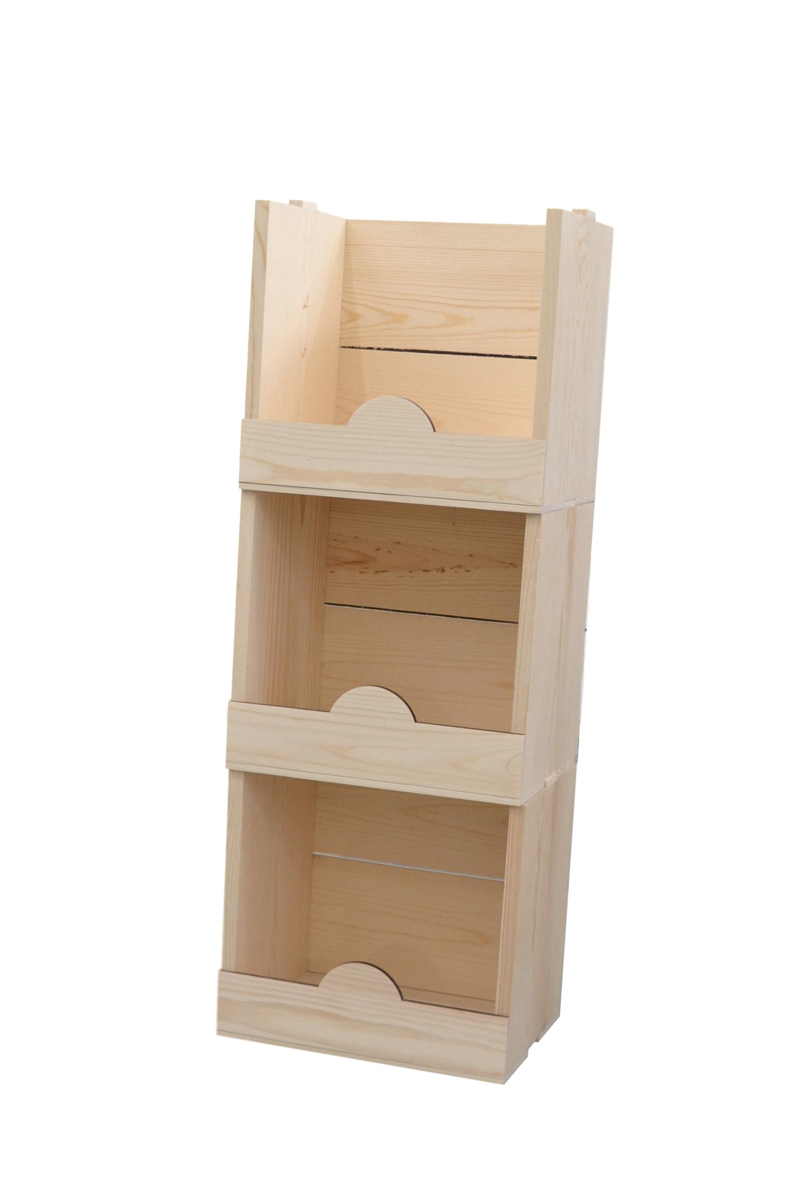 Wooden Stacking Display Boxes Poole & Sons, Inc.