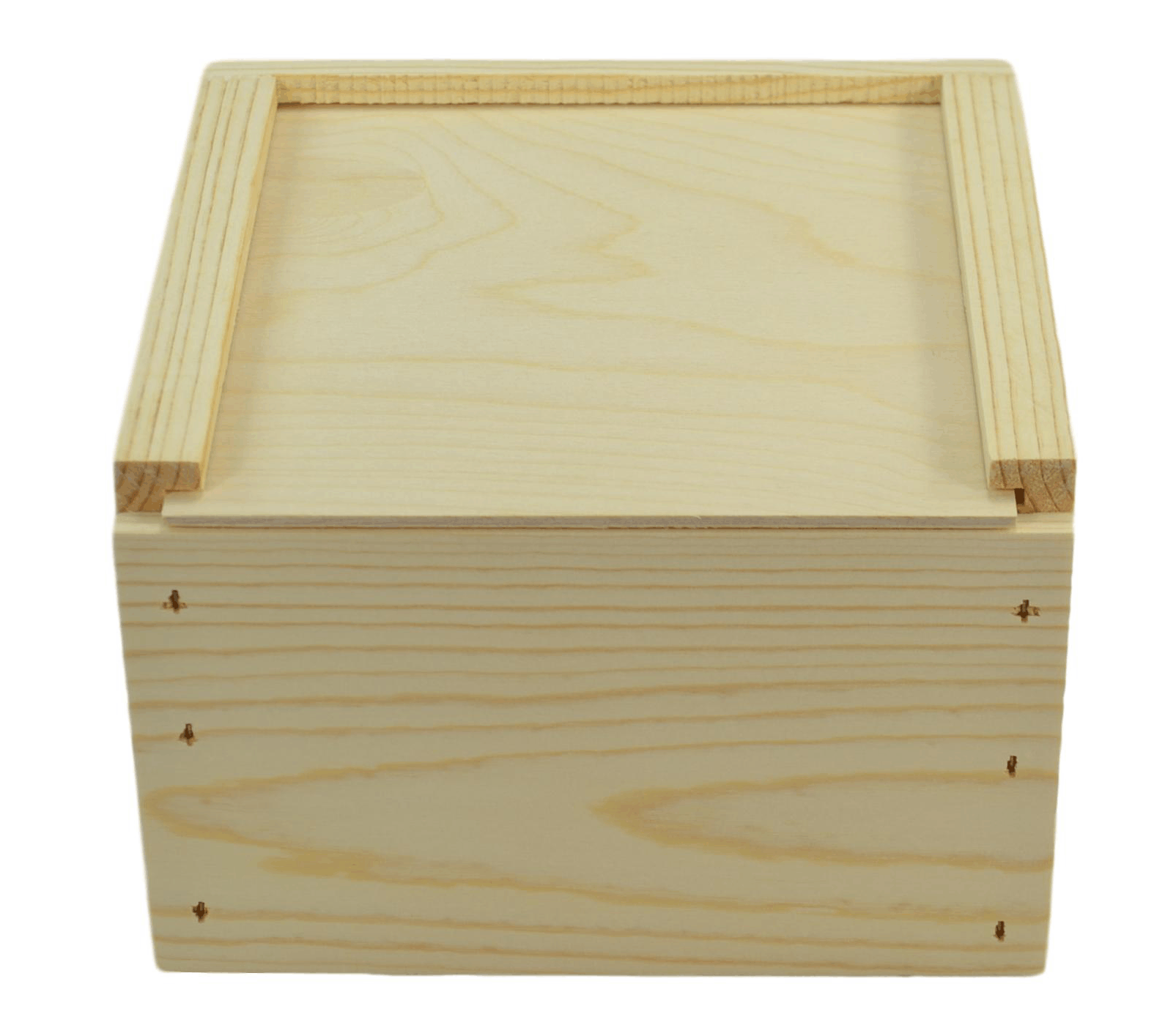 Wooden Slide Top Box 8x8x5 Poole & Sons, Inc.