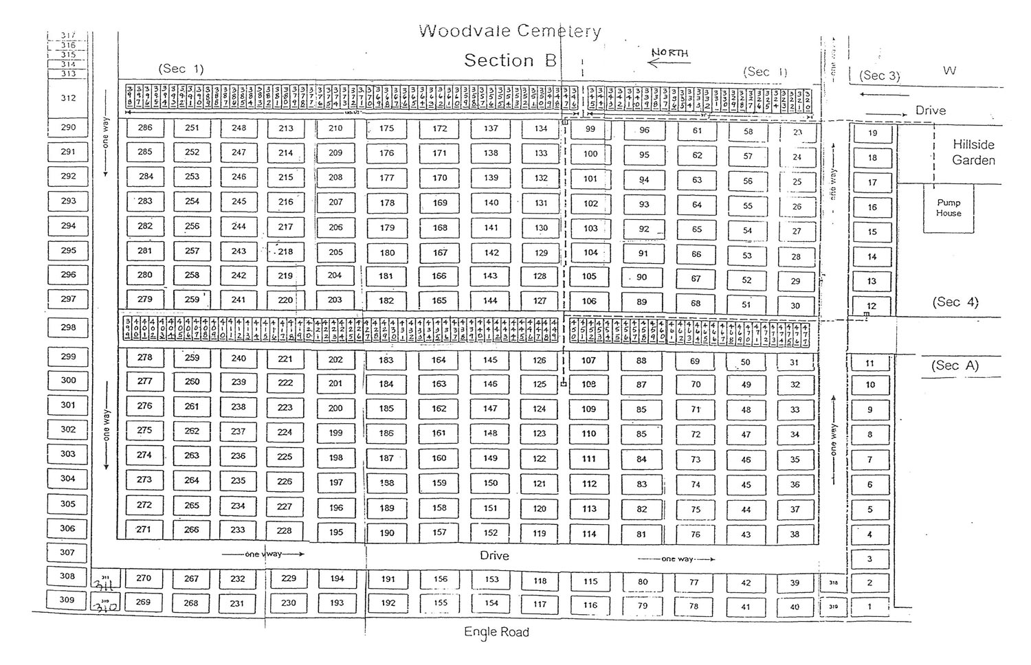 Woodvale Cemetery Map Woodvale Cemetery Union Cemetery in Cleveland