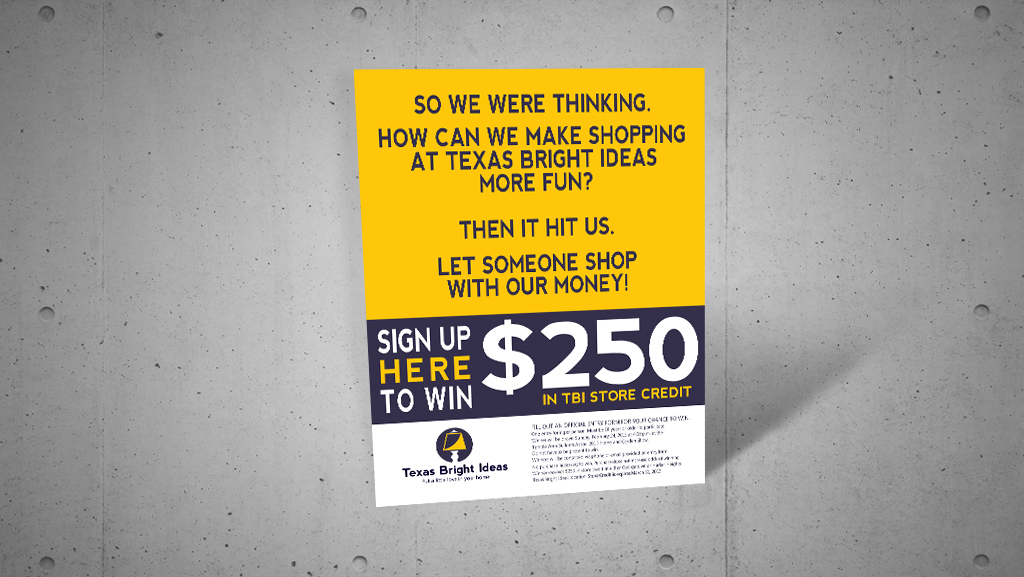 Texas Bright Ideas Woodward Creative Group