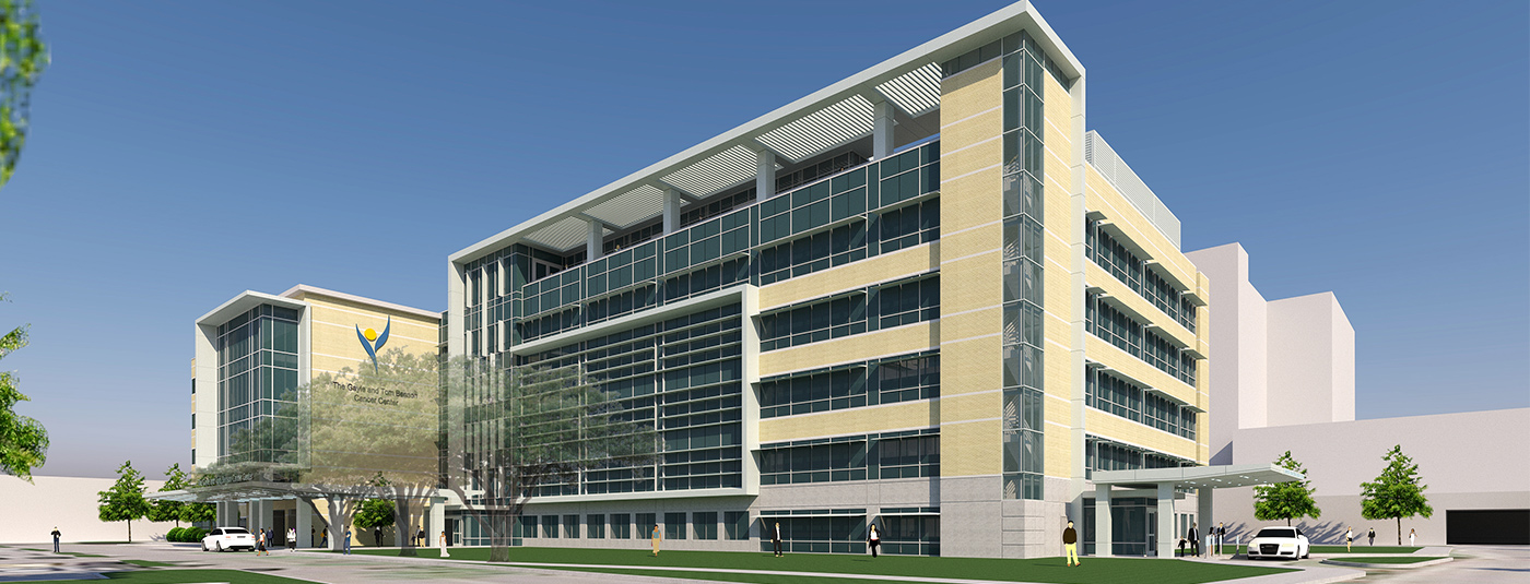 Ochsner Gayle and Tom Benson Cancer Center Expansion Woodward