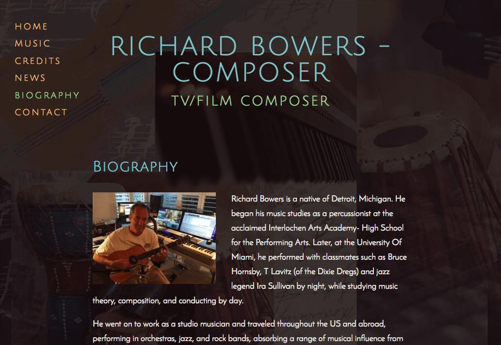 Richard Bowers Woodwind  Design
