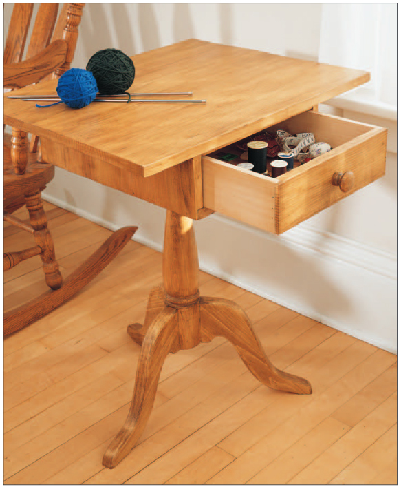 Shaker Sewing Stand Plans Woodworking Edge