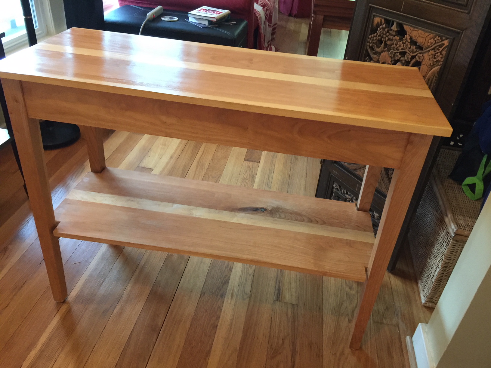 Cherry Maple Sofa Table Woodworking Masterclasses