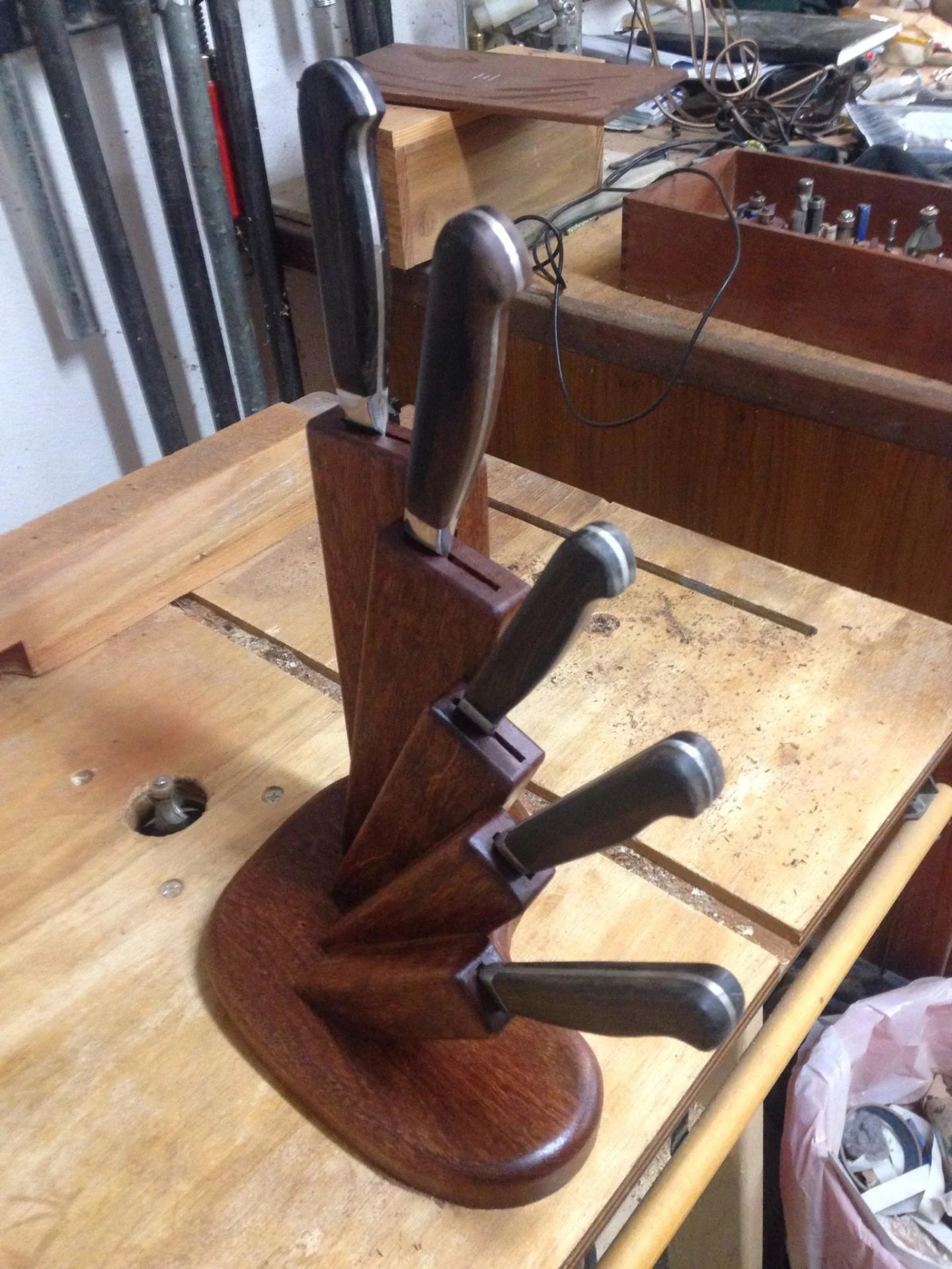 knife holder Woodworking Masterclasses