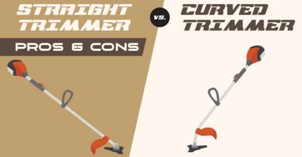 Straight vs. Curved Shaft Trimmer Pros/Cons