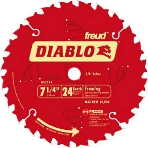 Best 7 1/4 circular saw blade for plywood and MDF WoodworkingToolsHQ