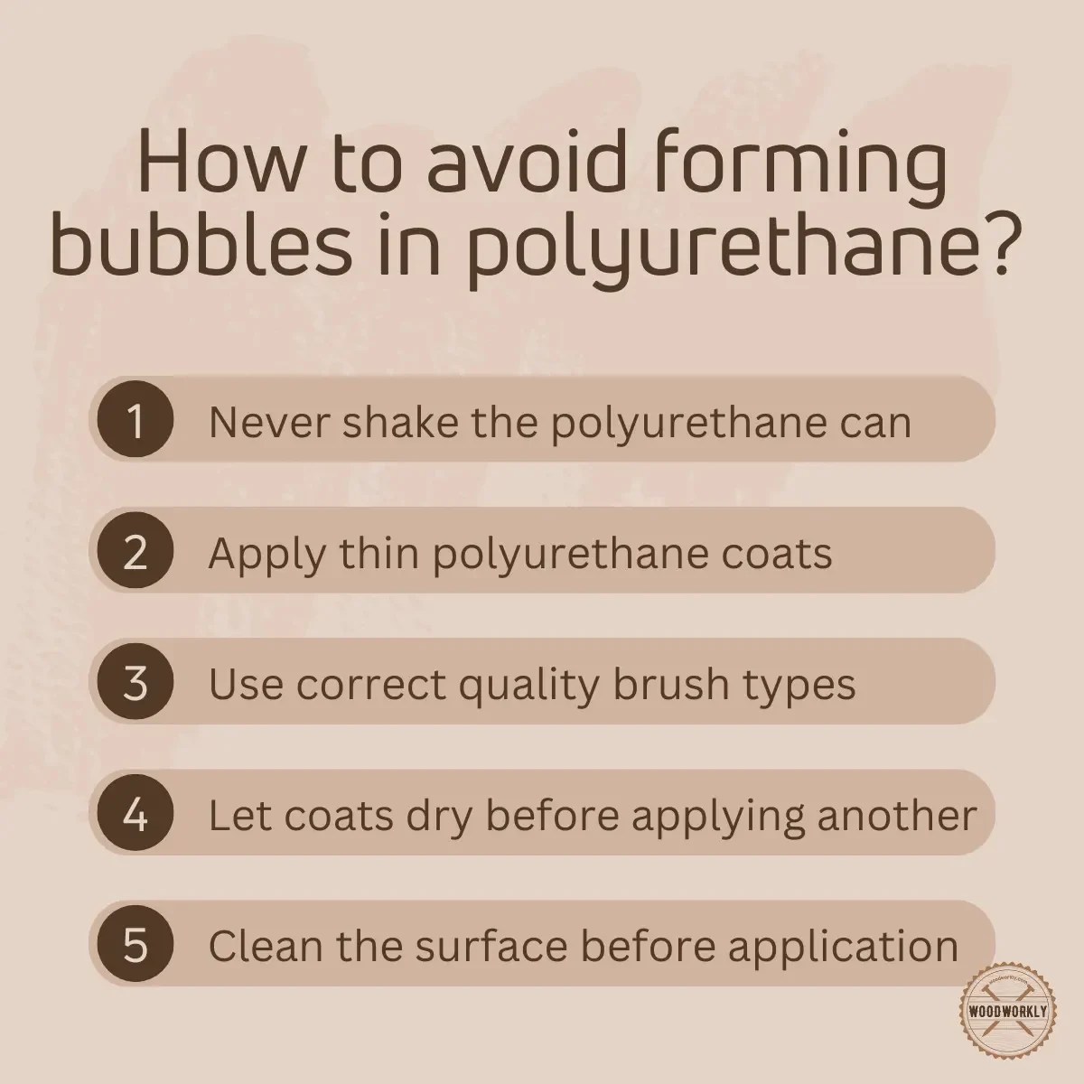 How To Fix Polyurethane Mistakes? (15 PROVEN Methods!)