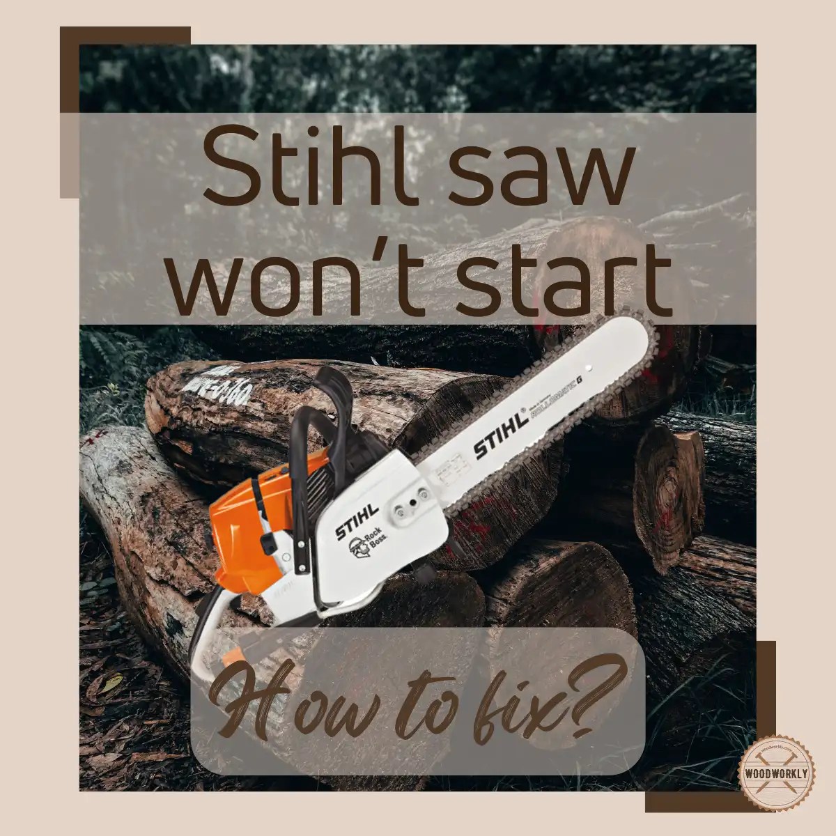 Stihl Saw Won’t Start? (19 PROVEN Fixes!) WoodWorkly