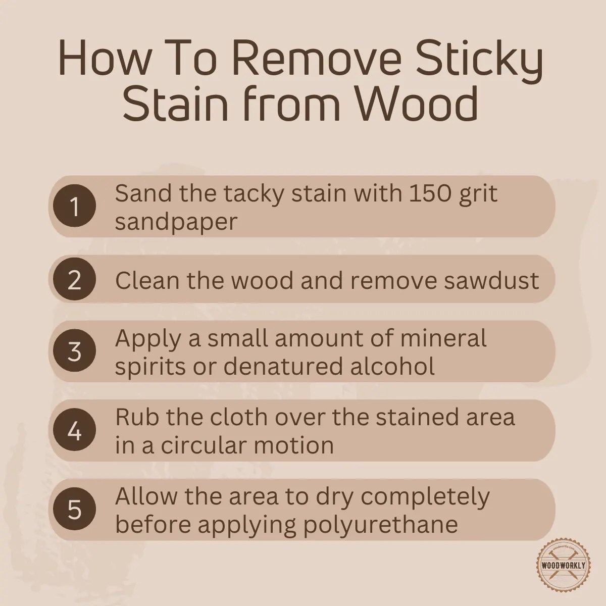 Can You Polyurethane Over Tacky Stain? (2024 NEW Guide!)