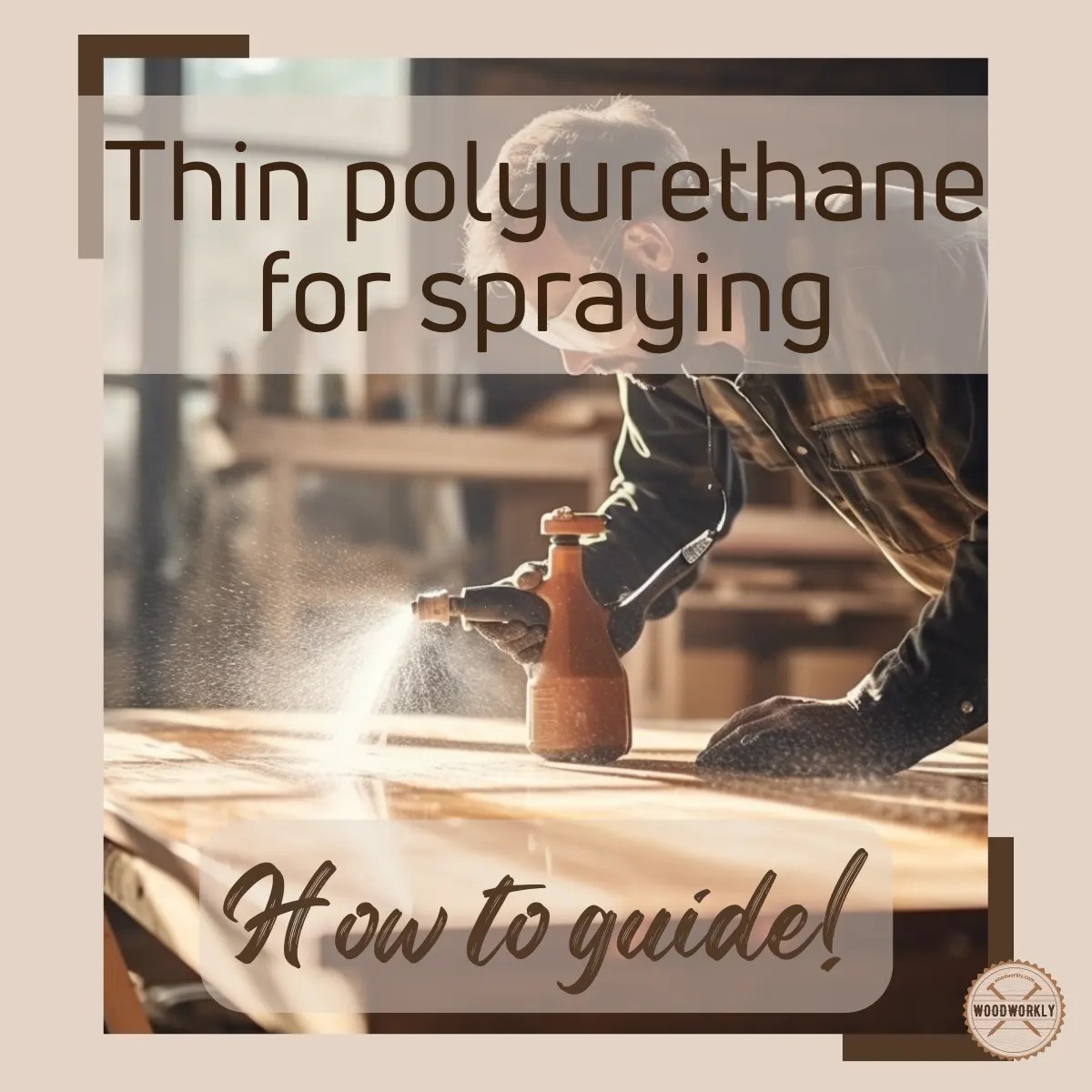 How to Thin Polyurethane for Spraying (6 EASY Steps!)