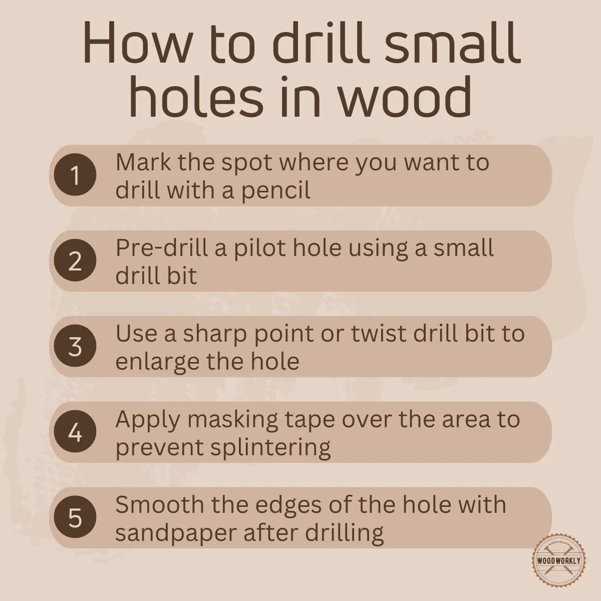 Drill a Hole in Wood Without Splintering (5 EASY Ways!)