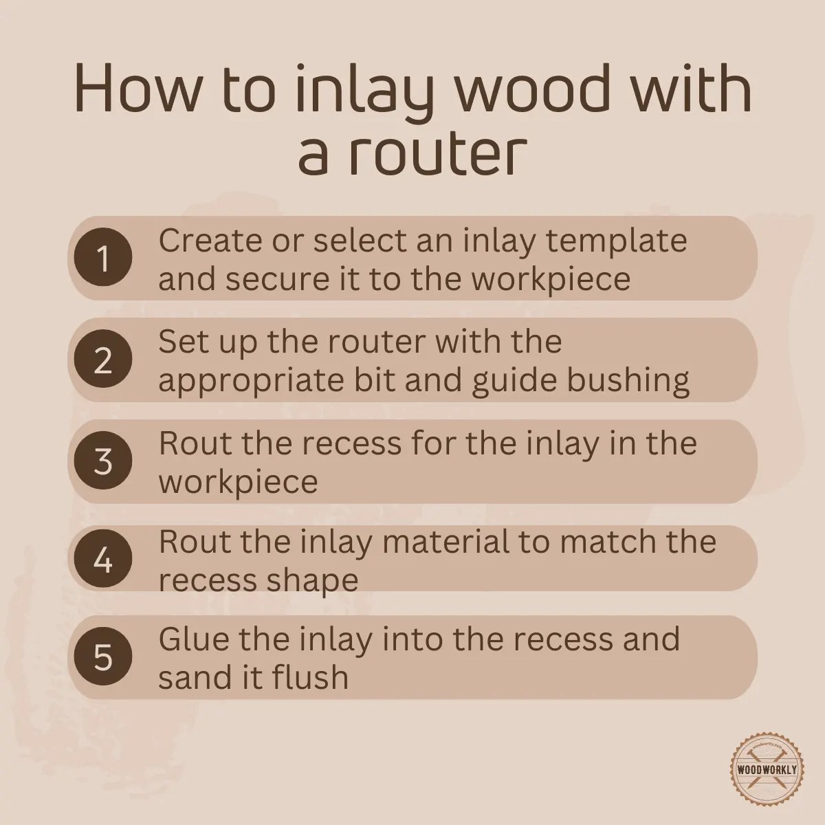Inlay Routing Mastery 9 Steps to Wood Inlay Perfection!