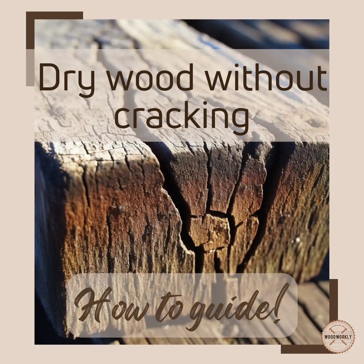 Dry Wood Without Cracking 6 EASY Steps! [2023 Guide]