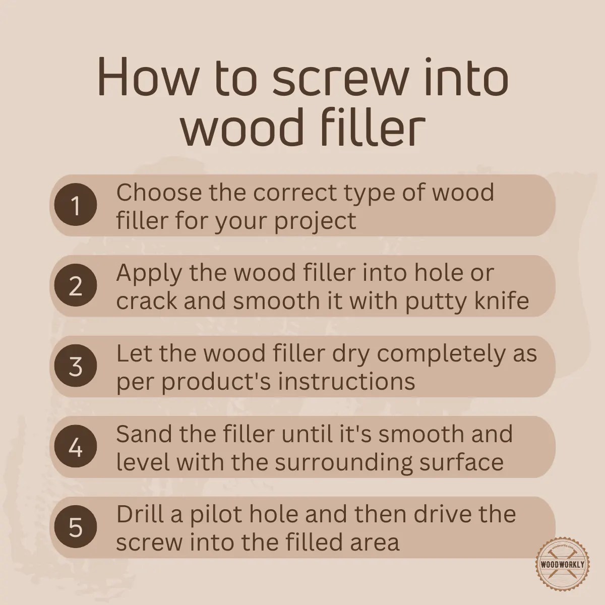 Can You Screw into Wood Filler? (2024 Ultimate Guide!)