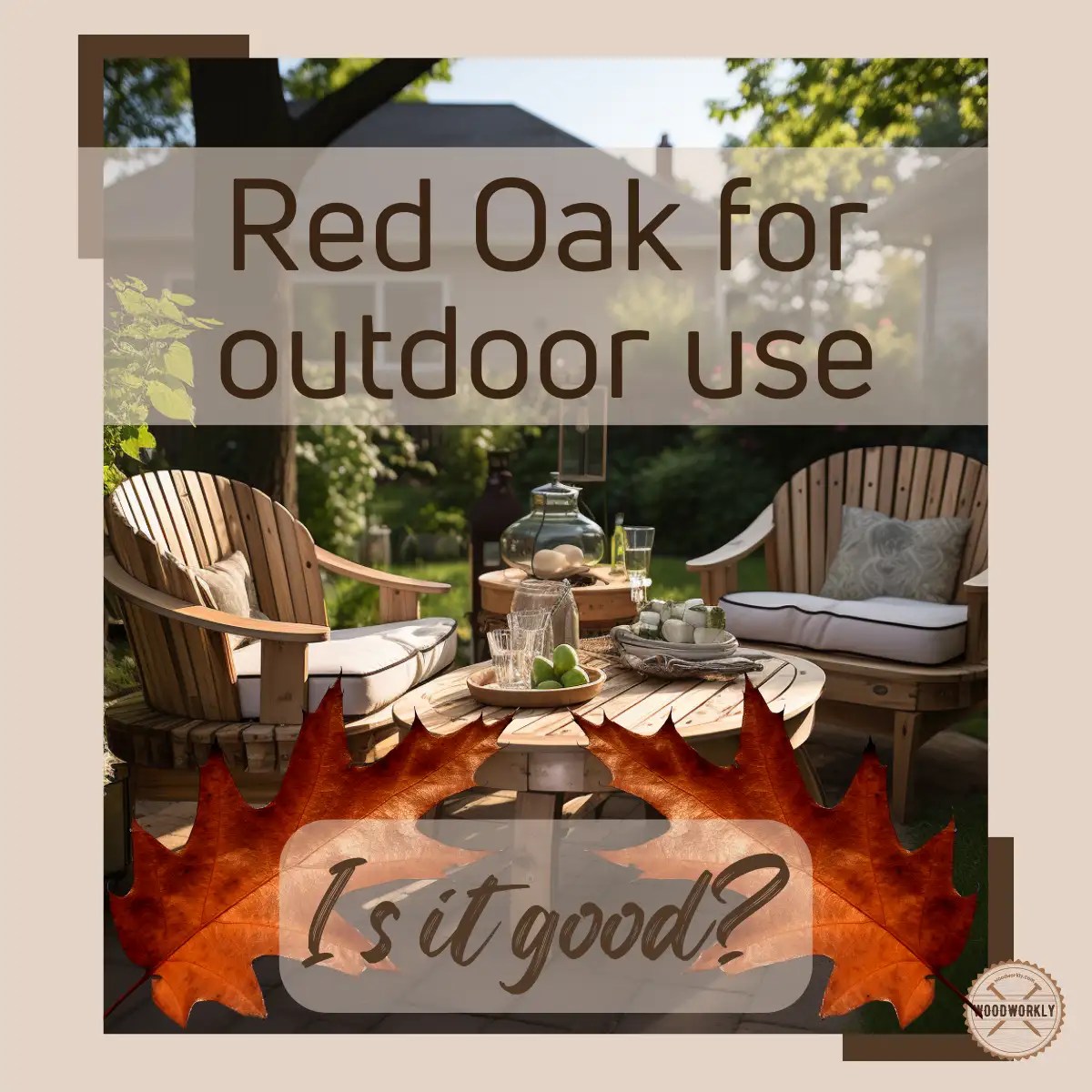 Is Red Oak Good For Outdoor Use? Find Out Now! [2023]