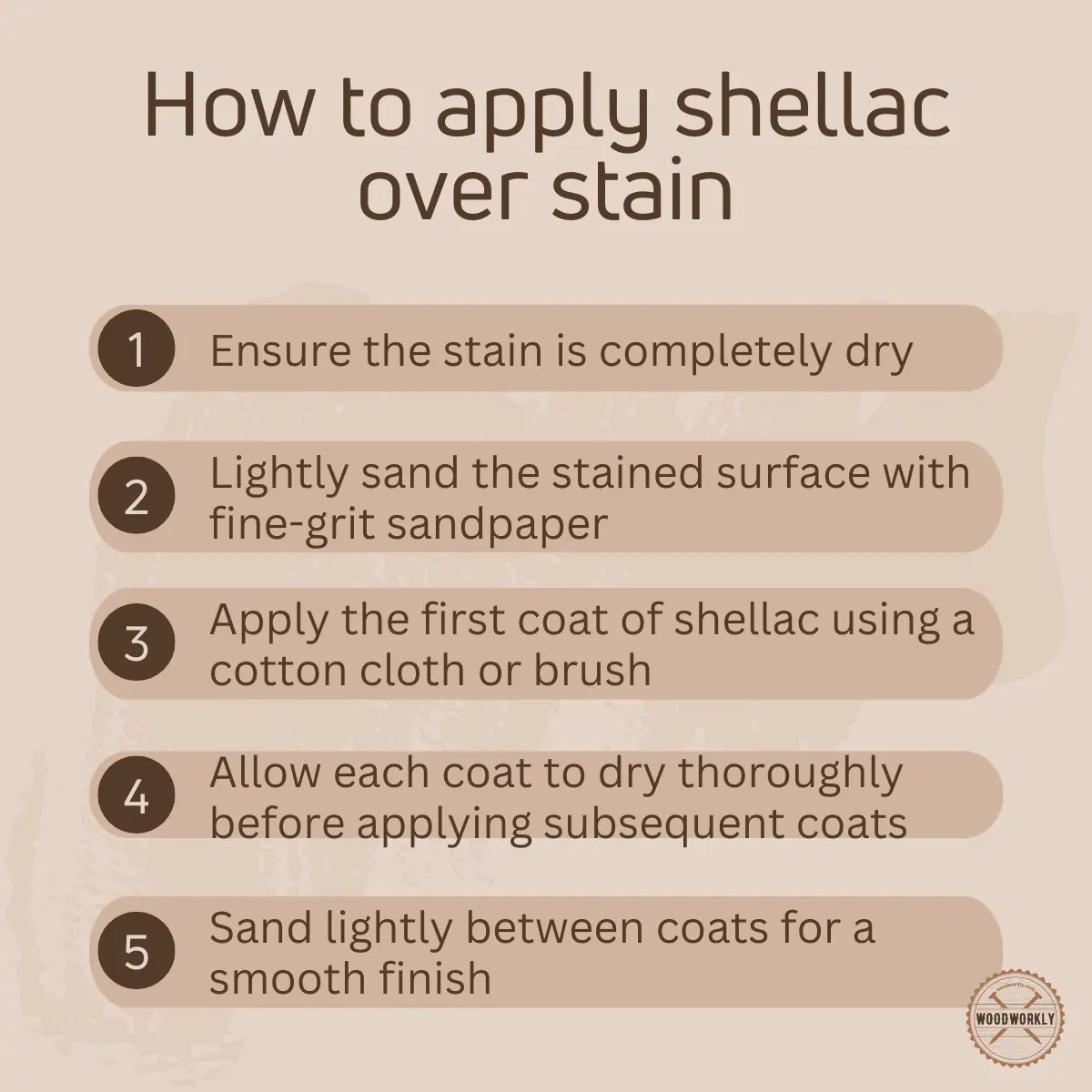 Can You Shellac Over Stain? [2023 Ultimate Guide!]