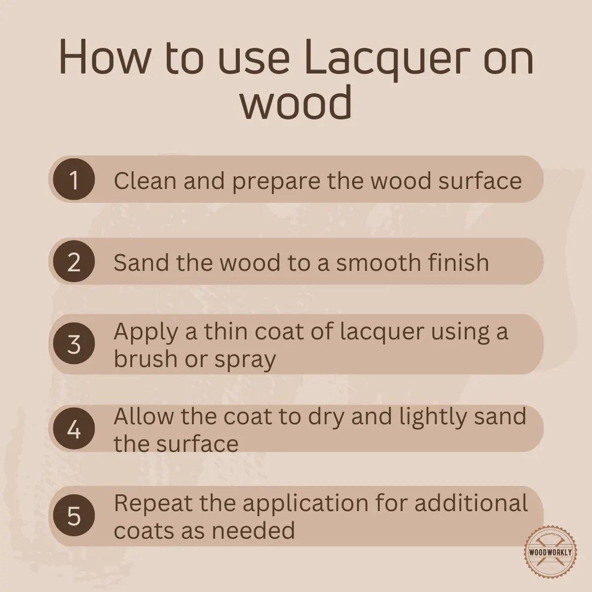 How Many Coats Of Lacquer On Wood? All You Need To Know!
