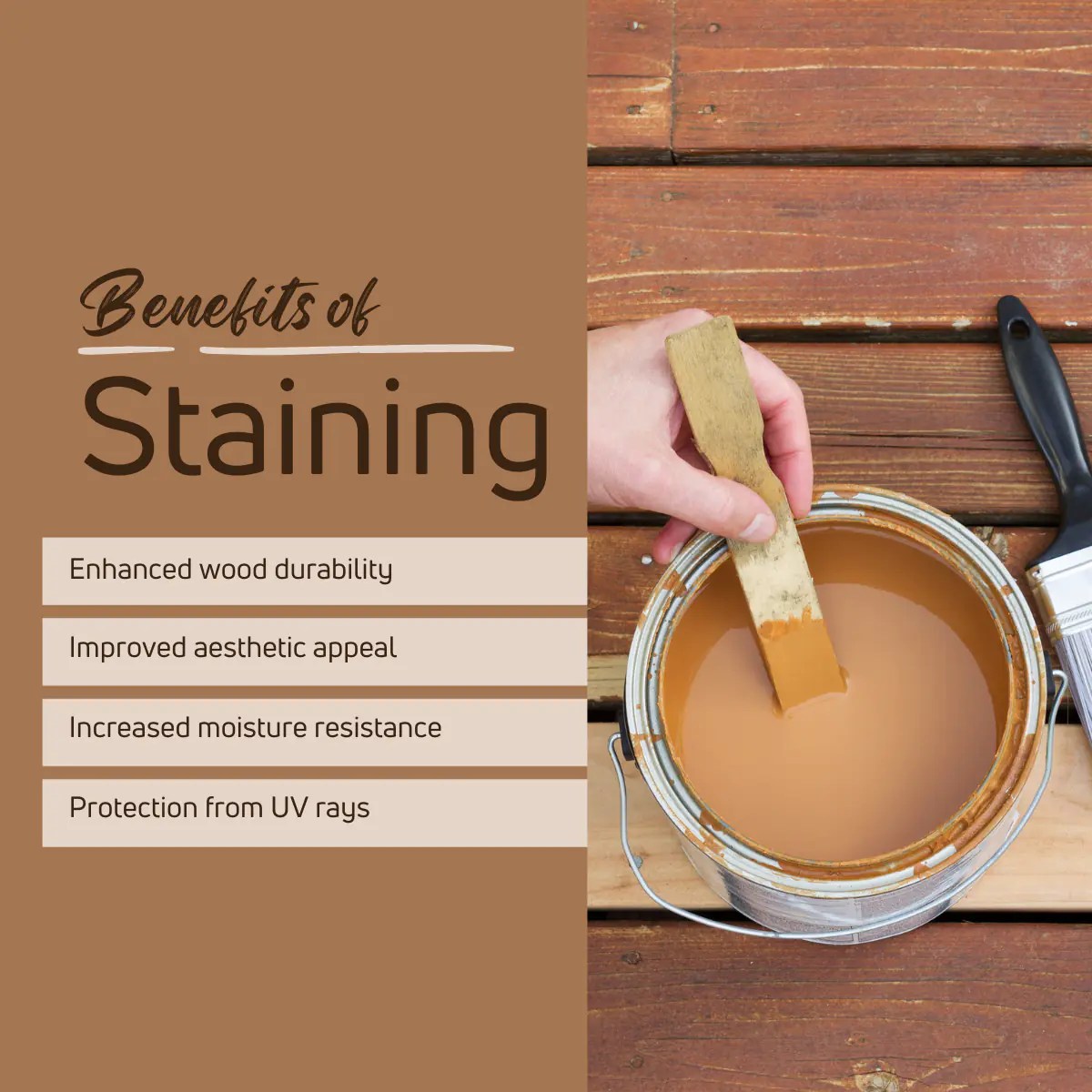 Can You Stain Wet Wood? Here’s the Truth! [2023 Guide]