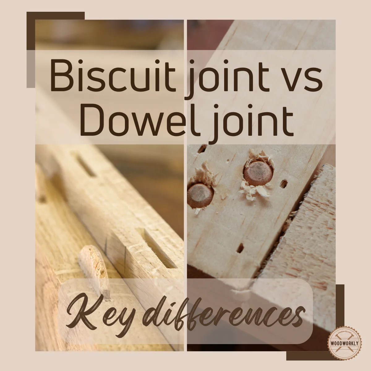 Biscuit Joint vs Dowel Joint Which is Better? (2024)