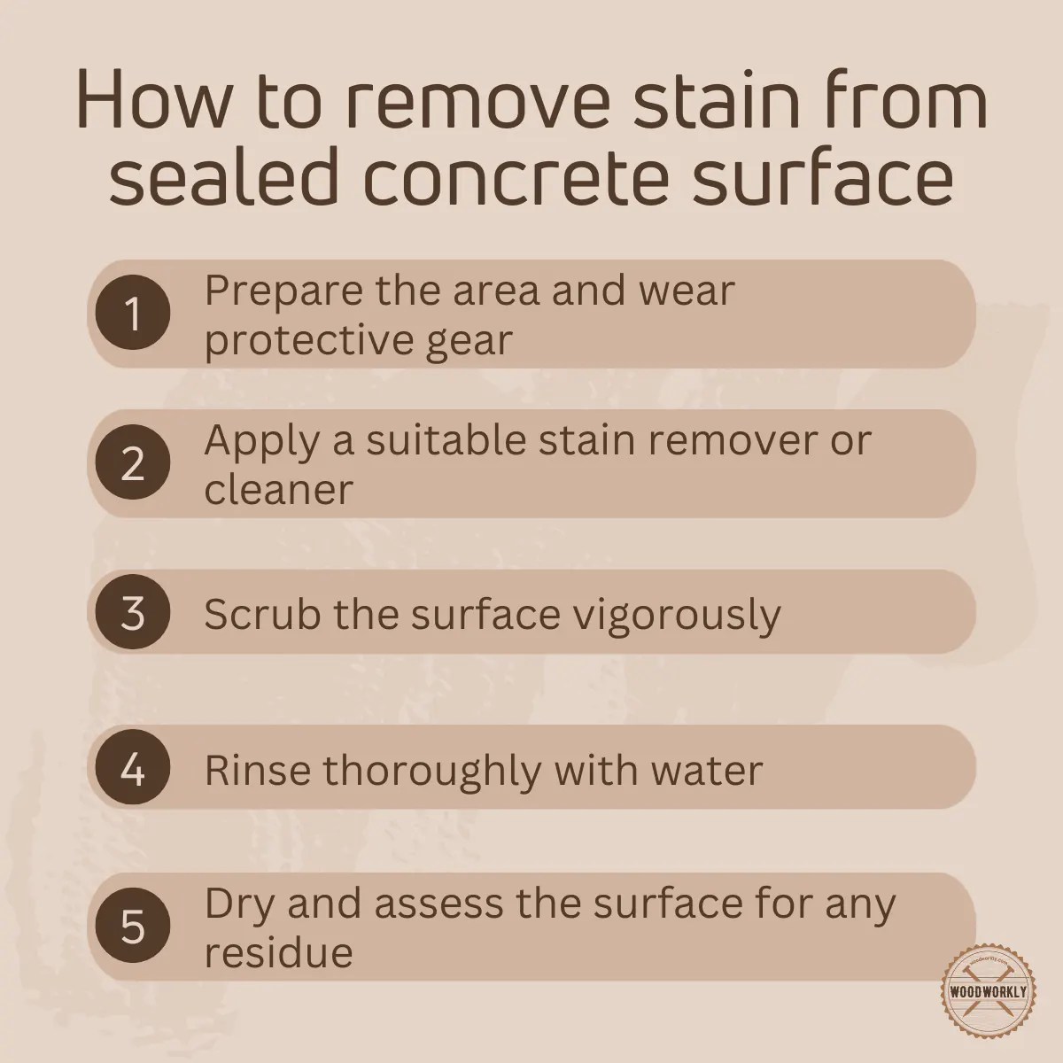 Wood Stain on Concrete [2023 Ultimate EASY Guide!]
