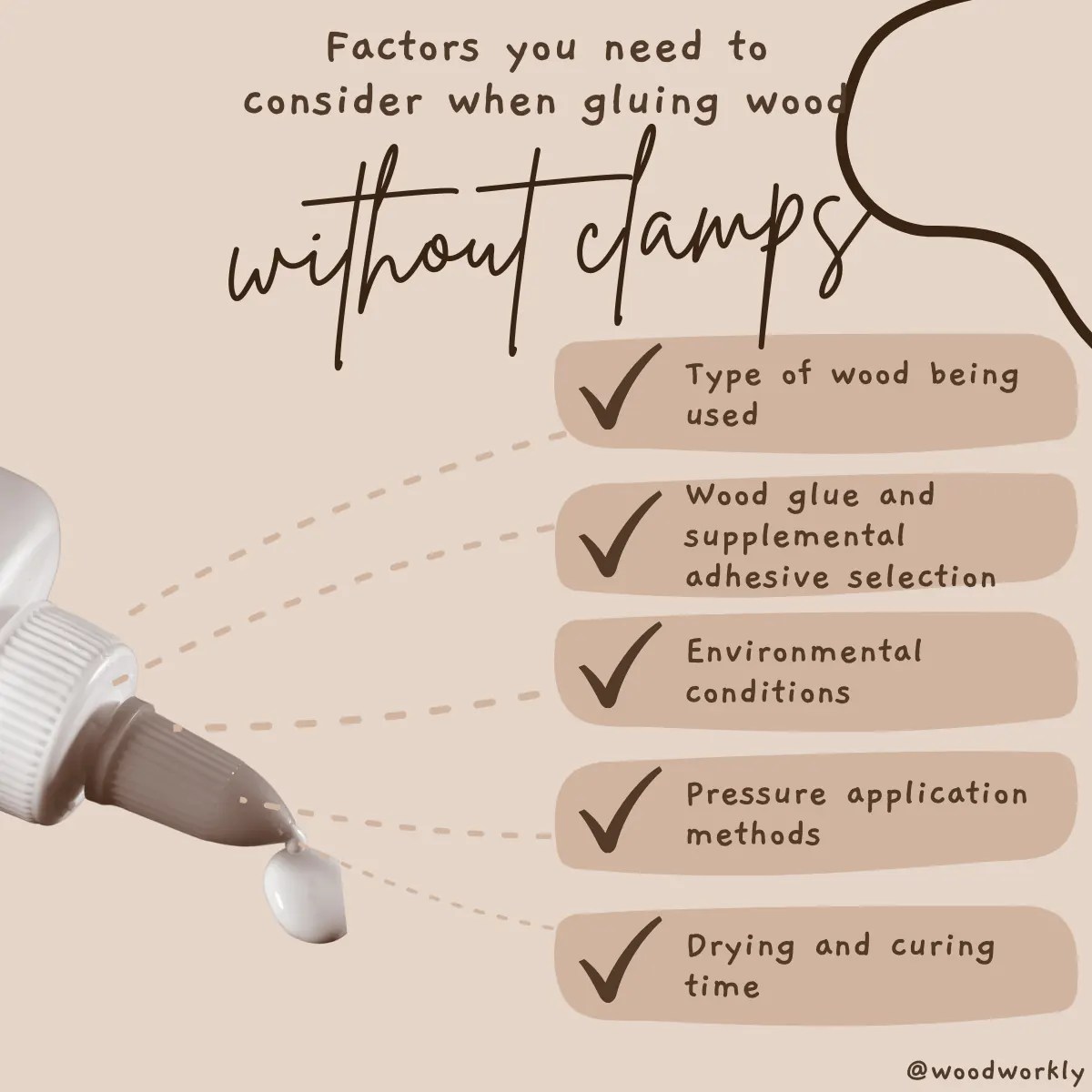 Glue Wood Without Clamps 17 Quick and EASY Ways!