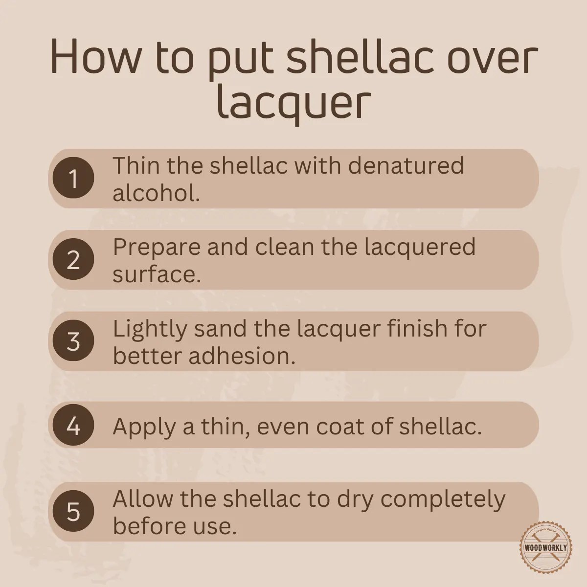 Shellac Over Lacquer (2023 Quick and Easy Guide!)